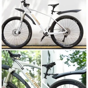 ROCKBROS Bike Fender Set Quick Release Front Rear Mudguards 24'' Universal Fit